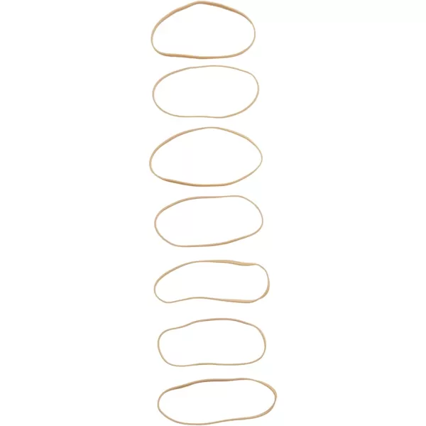 Amazon Basics Rubber Bands Size 33 312 x 18 Inch 600 Bands1 lb Pack 3Pack TanSize 33 18 25Pack