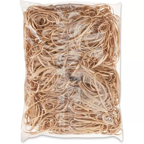 Amazon Basics Rubber Bands Size 33 312 x 18 Inch 600 Bands1 lb Pack 3Pack TanSize 33 18 3Pack