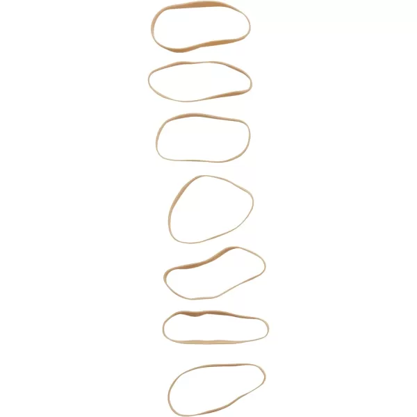 Amazon Basics Rubber Bands Size 33 312 x 18 Inch 600 Bands1 lb Pack 3Pack TanSize 64 14 3Pack