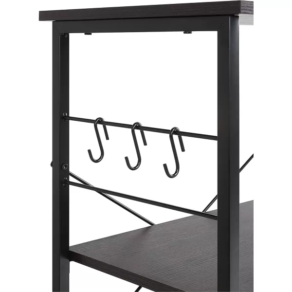 Amazon Basics SKS Storage Carts 236 WhiteBeigeBlackRustic Brown