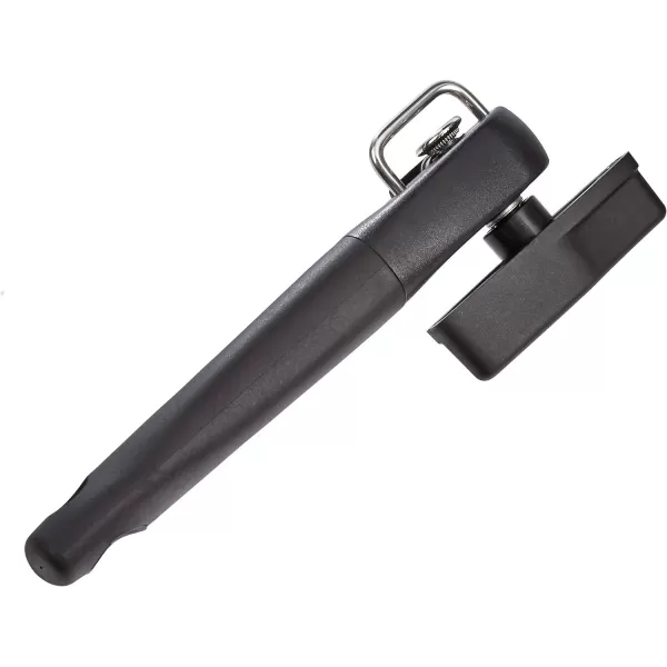 Amazon Basics Safe Cut Can Opener Black Soft Grip HandleSingle Handle