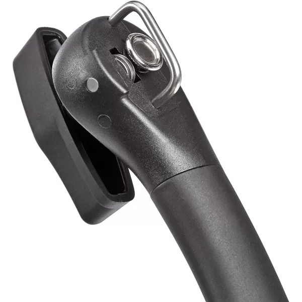 Amazon Basics Safe Cut Can Opener Black Soft Grip HandleSingle Handle