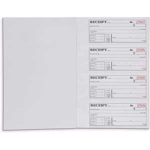 Amazon Basics Sales Order Book 2Part Carbonless 5PackReceipt Book