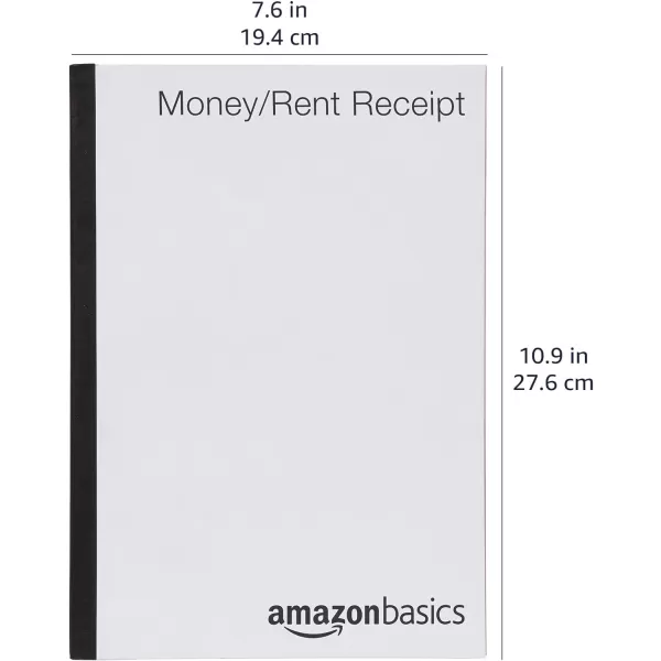 Amazon Basics Sales Order Book 2Part Carbonless 5PackReceipt Book