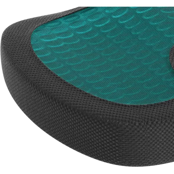 Amazon Basics Seat Cushion amp Lumbar Support Memory Foam Black 2PackSeat Cushion Gel Memory Foam