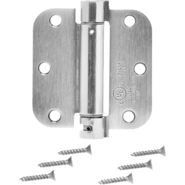 Amazon Basics SelfClosing Door Hinge 10 Piece Satin Nickel 35 Inch x 35 Inch10 Piece Satin Nickel