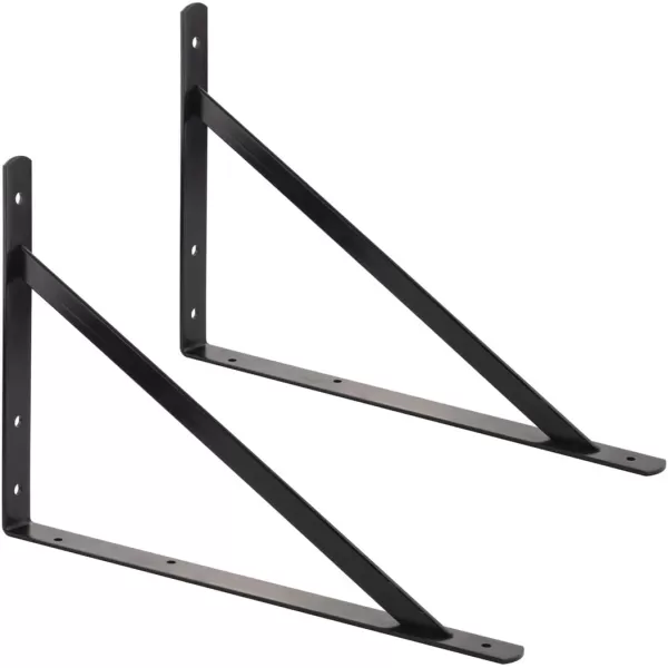 Amazon Basics Shelf Bracket 10Pack Black 20 x 1320 x 13Inch