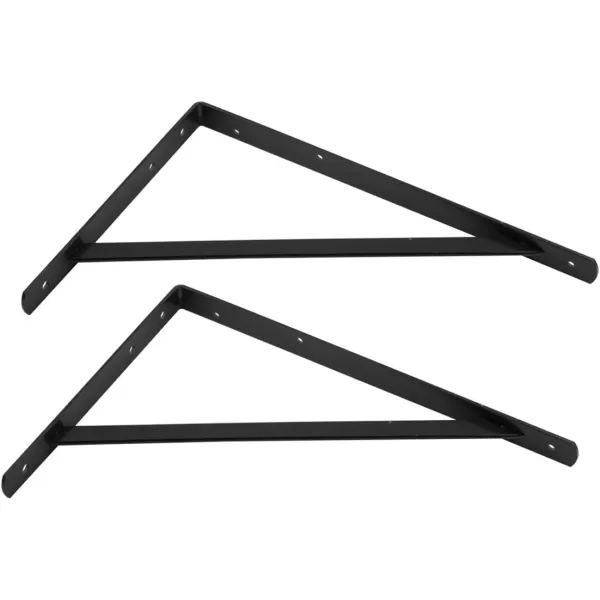 Amazon Basics Shelf Bracket 10Pack Black 20 x 1320 x 13Inch