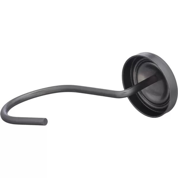 Amazon Basics Shower Curtain Hooks  Lined Square Hooks NickelOilrubbed Bronze Classic Button