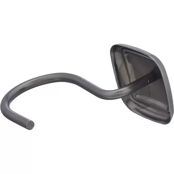 Amazon Basics Shower Curtain Hooks  Lined Square Hooks NickelOilrubbed Bronze Lined Square