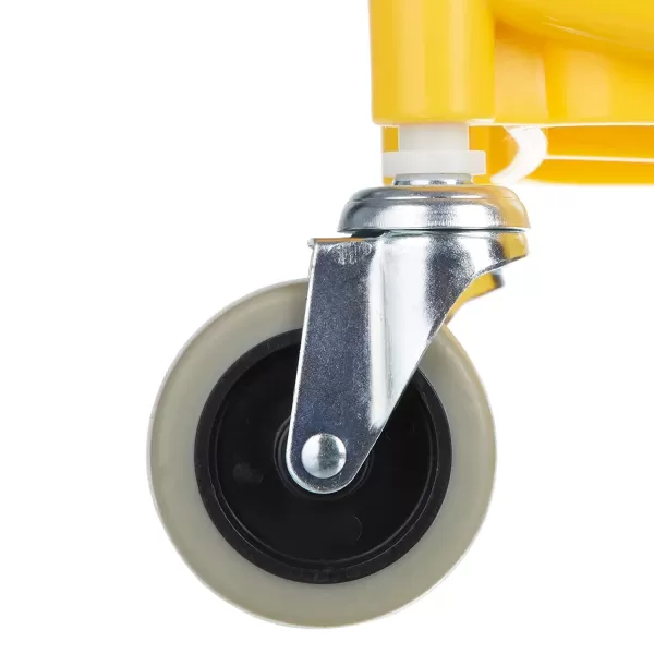 Amazon Basics Side Press Wringer Combo Commercial Rectangular Mop Bucket on Wheels 35Quart YellowAmazon Basics Side Press Wringer Combo Commercial Rectangular Mop Bucket on Wheels 35Quart Yellow