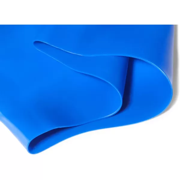 Amazon Basics Silicone Unisex Swim CapsBlue