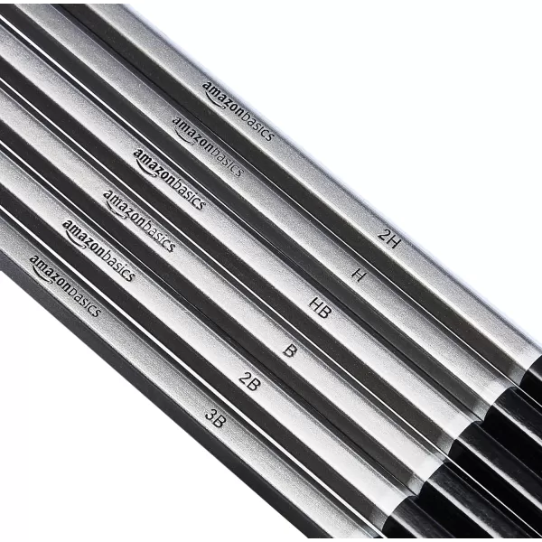 Amazon Basics Sketch and Drawing Art Pencil Kit 17 Piece Set Charcoal Black WhiteAmazon Basics Sketch and Drawing Art Pencil Kit 17 Piece Set Charcoal Black White