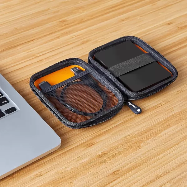 Amazon Basics Small Hard Shell Carrying Case For My Passport Essential External Hard Drive 1 PackAmazon Basics Small Hard Shell Carrying Case For My Passport Essential External Hard Drive 1 Pack