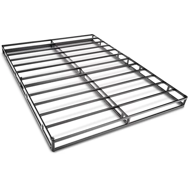 Amazon Basics Smart Box Spring Bed Base 5 Inch Mattress Foundation ToolFree Easy Assembly Twin WhiteCalifornia King