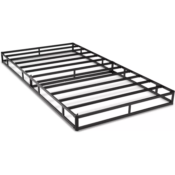 Amazon Basics Smart Box Spring Bed Base 5 Inch Mattress Foundation ToolFree Easy Assembly Twin WhiteTwin XL