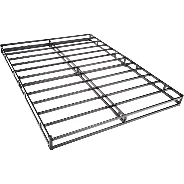 Amazon Basics Smart Box Spring Bed Base 7Inch Mattress Foundation ToolFree Easy Assembly King WhiteCalifornia King