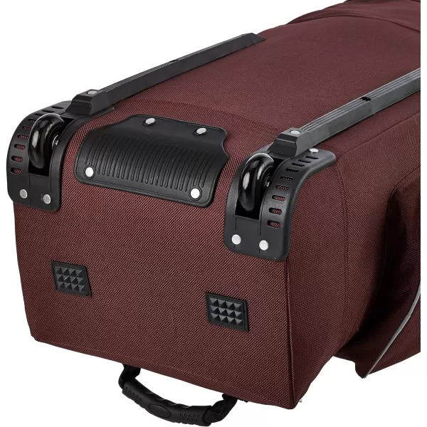 Amazon Basics SoftSided Golf Travel BagMaroon