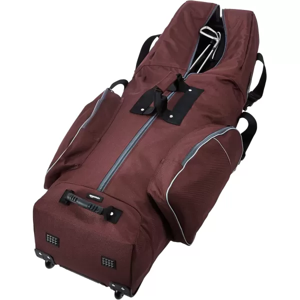 Amazon Basics SoftSided Golf Travel BagMaroon