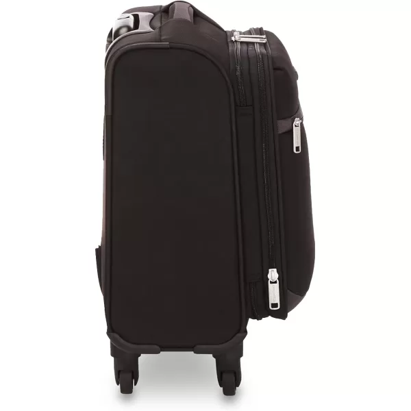 Amazon Basics Softside Spinner Suitcases1piece Set Black