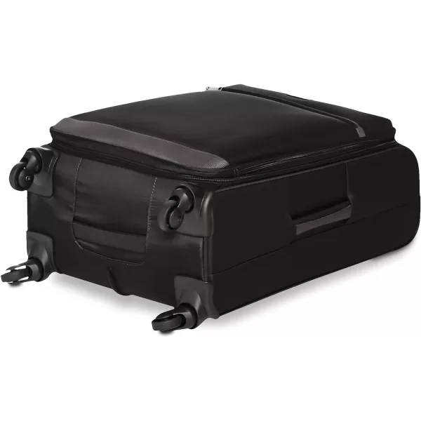 Amazon Basics Softside Spinner Suitcases3piece Set Black