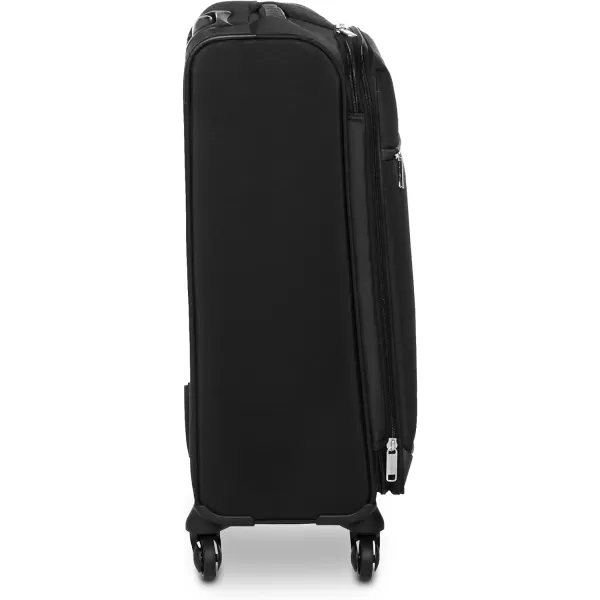 Amazon Basics Softside Spinner Suitcases3piece Set Black