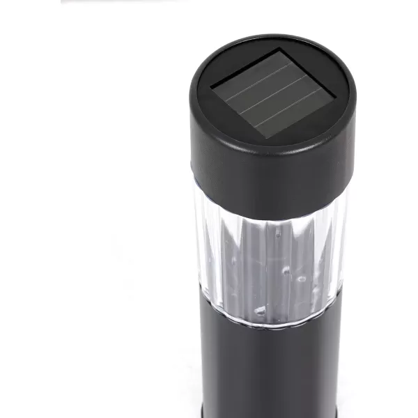 Amazon Basics Solar Outdoor Lights LED lights for Garden Pathway Patio Black 185 in x 185 in x 981 in 12PackBlack 12Pack
