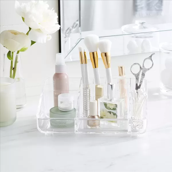 Amazon Basics Square Acrylic Cosmetic Makeup Organizer Storage MediumMedium Square