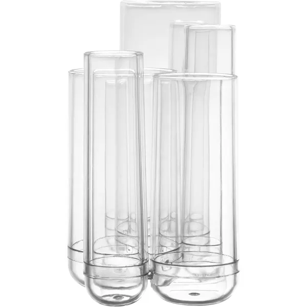 Amazon Basics Square Acrylic Cosmetic Makeup Organizer Storage MediumSmall Round