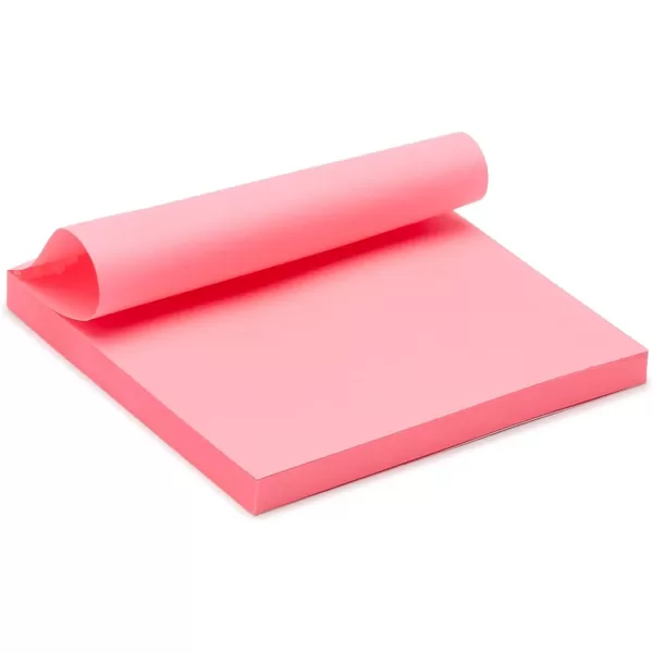 Amazon Basics Square Sticky Notes 3 x 3Inch Assorted Colors 12Pack24 pack