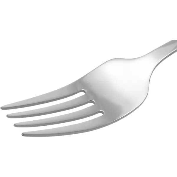 Amazon Basics Stainless Steel Dinner Forks with Round Edge Pack of 12 SilverAmazon Basics Stainless Steel Dinner Forks with Round Edge Pack of 12 Silver