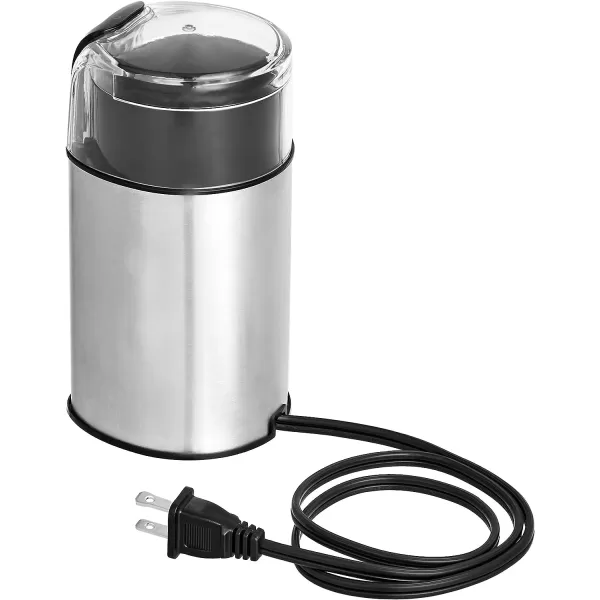 Amazon Basics Stainless Steel Electric Coffee Bean GrinderStainless Steel