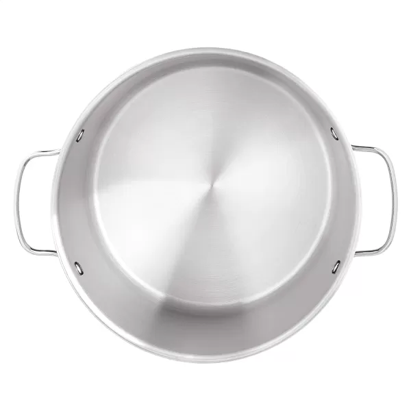 Amazon Basics Stainless Steel Stock Pot with Lid 8Quart SilverAmazon Basics Stainless Steel Stock Pot with Lid 8Quart Silver