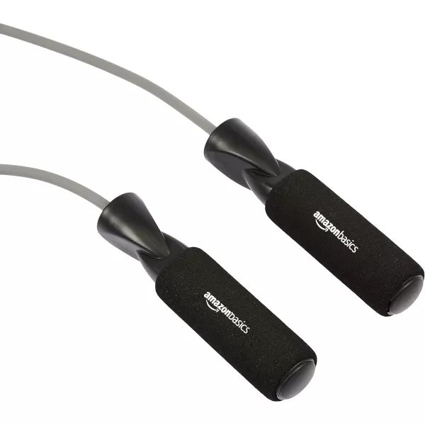 Amazon Basics Standard Jump RopeGrey