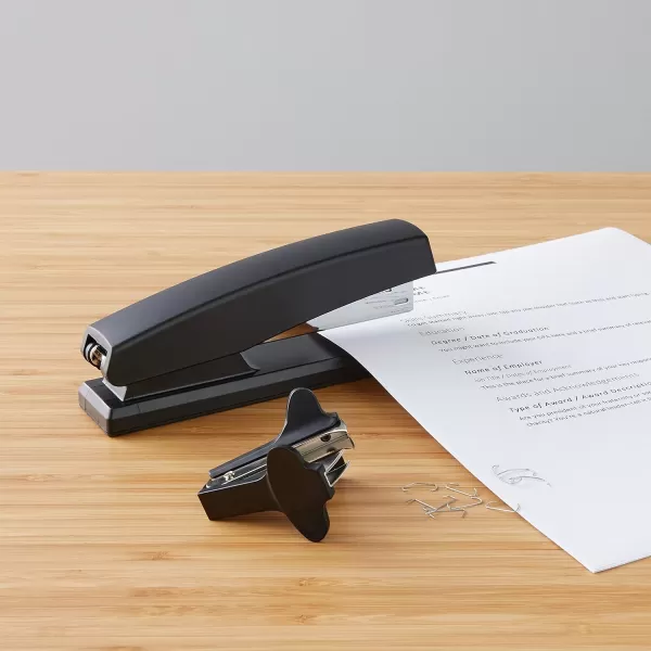 Amazon Basics Stapler Value Pack Including Staples and Staple Remover 3 Pack BlackAmazon Basics Stapler Value Pack Including Staples and Staple Remover 3 Pack Black