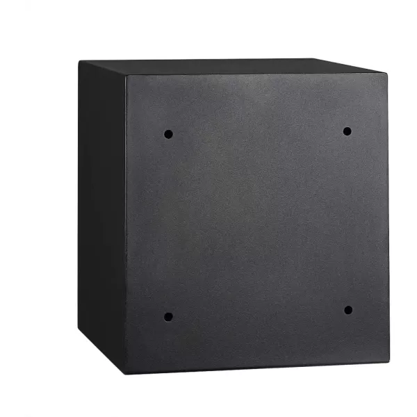 Amazon Basics Steel Home Security Electronic Safe with Programmable Keypad Lock Secure Documents Jewelry Valuables 12 Cubic Feet Black 13W x 13D x 142H12 Cubic Feet Fingerprint Lock