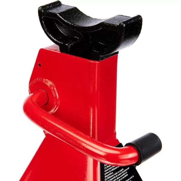 Amazon Basics Steel Jack Auto Stands 2 Ton Capacity RedBlack2 Ton Capacity