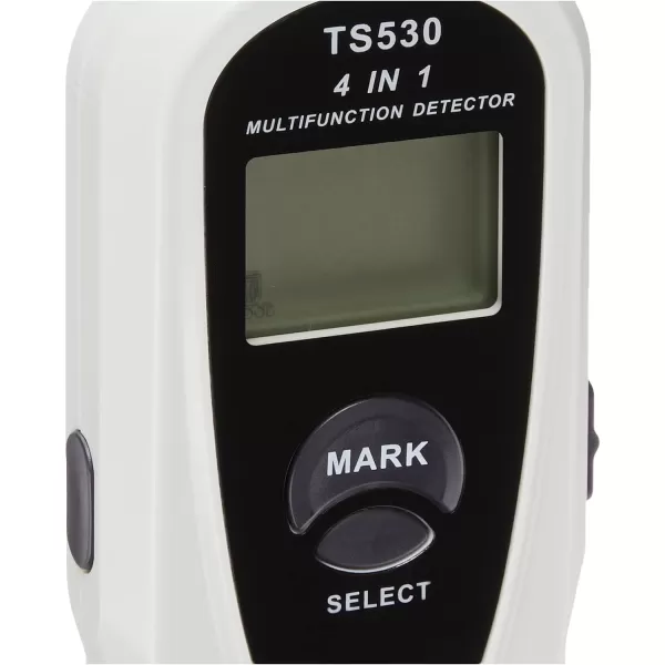 Amazon Basics Stud Finder Metal Wood AC Wire Scanner Beam Sensor Studs Center Finding 4in1 Electronic Joist Finders With LCD Display Black amp White4in1