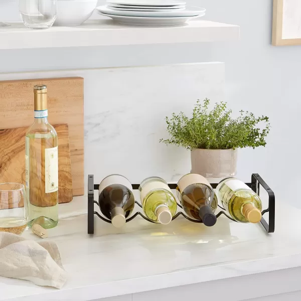 Amazon Basics Tabletop Stackable Wine Rack BlackAmazon Basics Tabletop Stackable Wine Rack Black