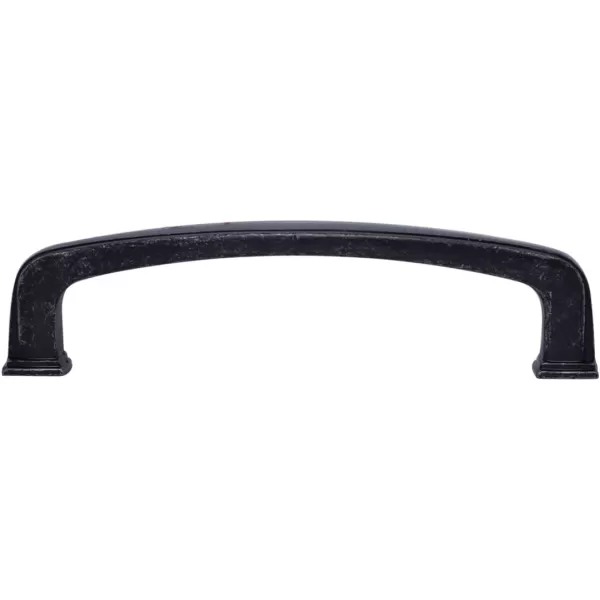 Amazon Basics Traditional Arch Cabinet Handle 438inch Length 375inch Hole Center Oil Rubbed Bronze 10packAntique Silver