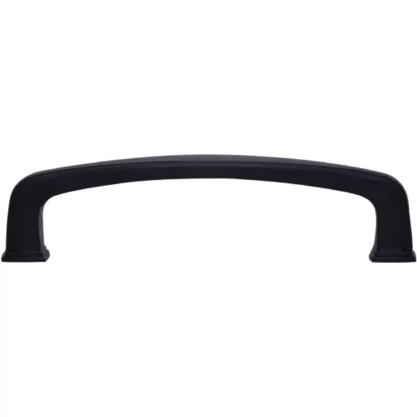 Amazon Basics Traditional Arch Cabinet Handle 438inch Length 375inch Hole Center Oil Rubbed Bronze 10packFlat Black
