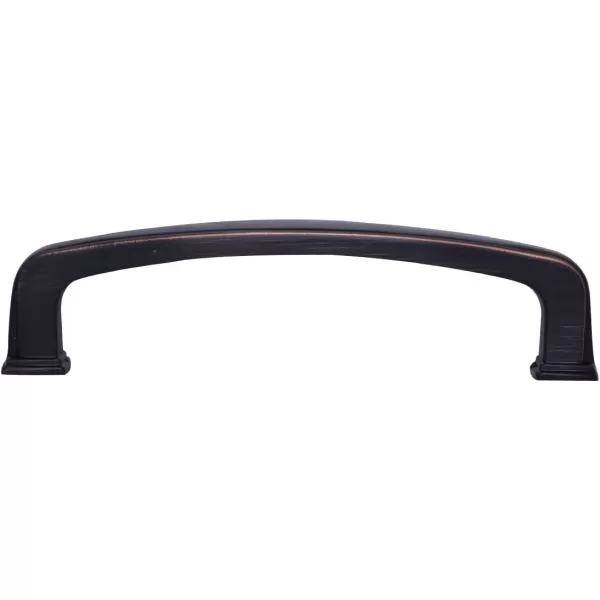 Amazon Basics Traditional Arch Cabinet Handle 438inch Length 375inch Hole Center Oil Rubbed Bronze 10packOil Rubbed Bronze