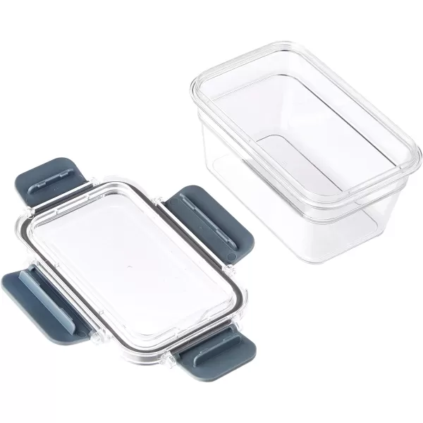 Amazon Basics Tritan Locking Food Storage Container 10 Pieces 5 Count 5 Containers With 5 Lids Clear10Piece