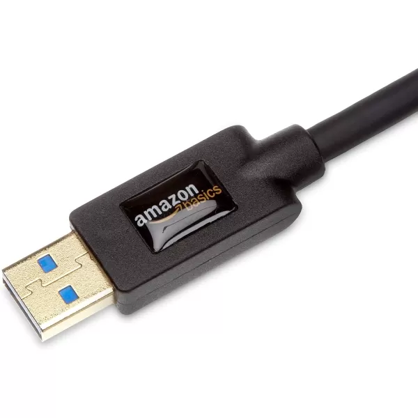 Amazon Basics USBA 30 Extension Cable 48Gbps HighSpeed Male to Female GoldPlated Connectors 65 Foot Black33 Feet 10Pack
