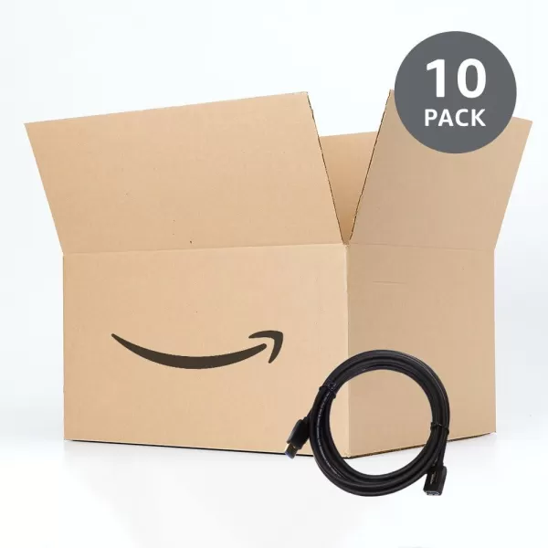 Amazon Basics USBA 30 Extension Cable 48Gbps HighSpeed Male to Female GoldPlated Connectors 65 Foot Black33 Feet 10Pack