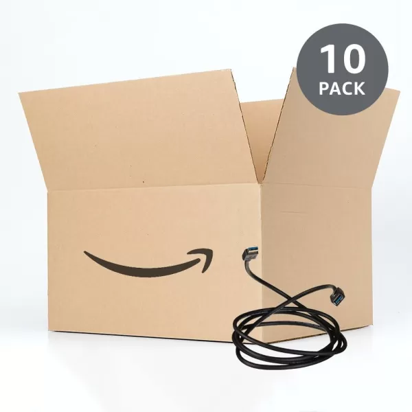 Amazon Basics USBA 30 Extension Cable 48Gbps HighSpeed Male to Female GoldPlated Connectors 65 Foot Black65 Feet 10Pack