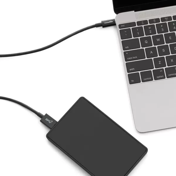 Amazon Basics USBC to Micro USB 31 Gen 2 Fast Charging Cable 10Gbps HighSpeed 3 Foot BlackBlack 3 Feet