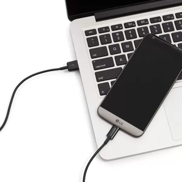Amazon Basics USBC to USBA 20 Fast Charger Cable 480Mbps Speed USBIF Certified for Apple iPhone 15 iPad Samsung Galaxy Tablets Laptops 6 Foot BlackBlack 3 Feet 1Pack