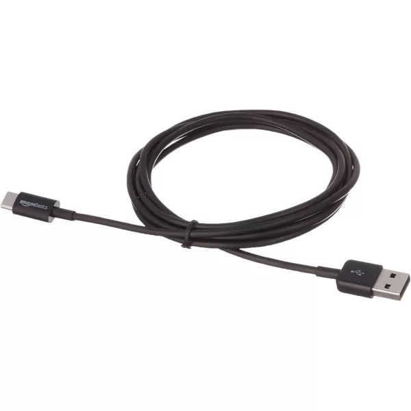 Amazon Basics USBC to USBA 20 Fast Charger Cable 480Mbps Speed USBIF Certified for Apple iPhone 15 iPad Samsung Galaxy Tablets Laptops 6 Foot BlackBlack 6 Feet 1Pack
