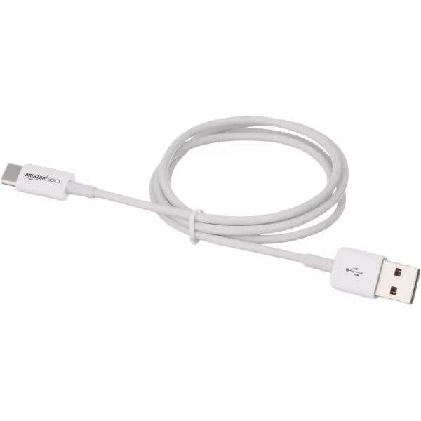 Amazon Basics USBC to USBA 20 Fast Charger Cable 480Mbps Speed USBIF Certified for Apple iPhone 15 iPad Samsung Galaxy Tablets Laptops 6 Foot BlackWhite 3 Feet 1Pack